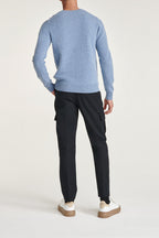 The Kooples - Pull Col Rond Bleu - Homme