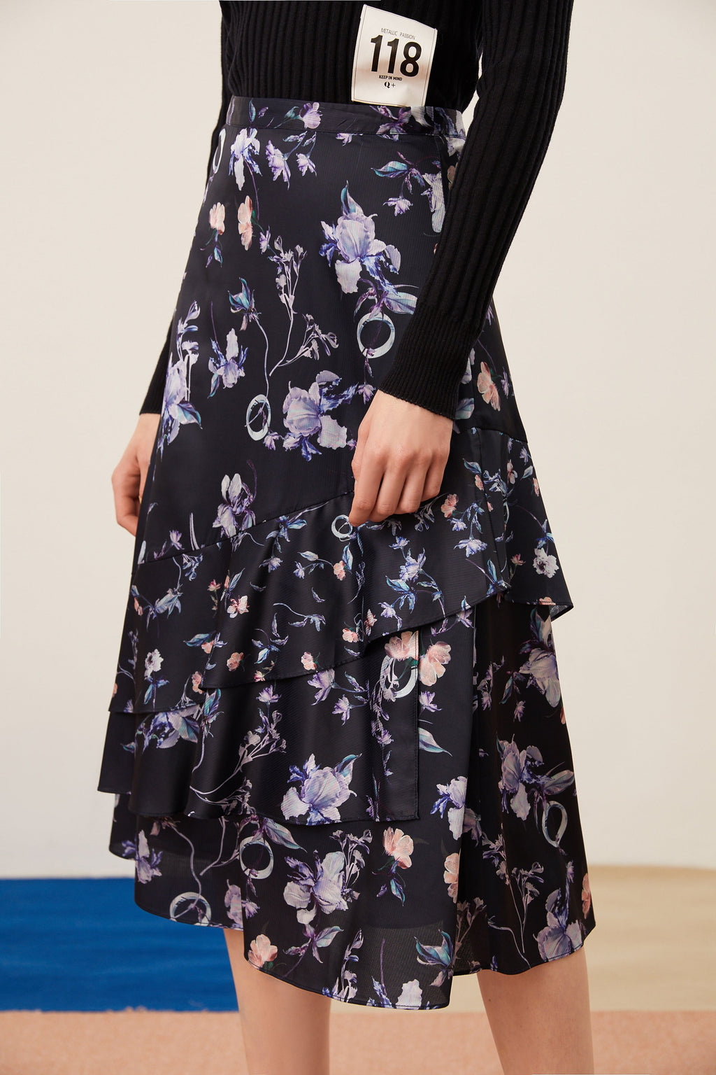 Lily - Jupe - Bleu Marine