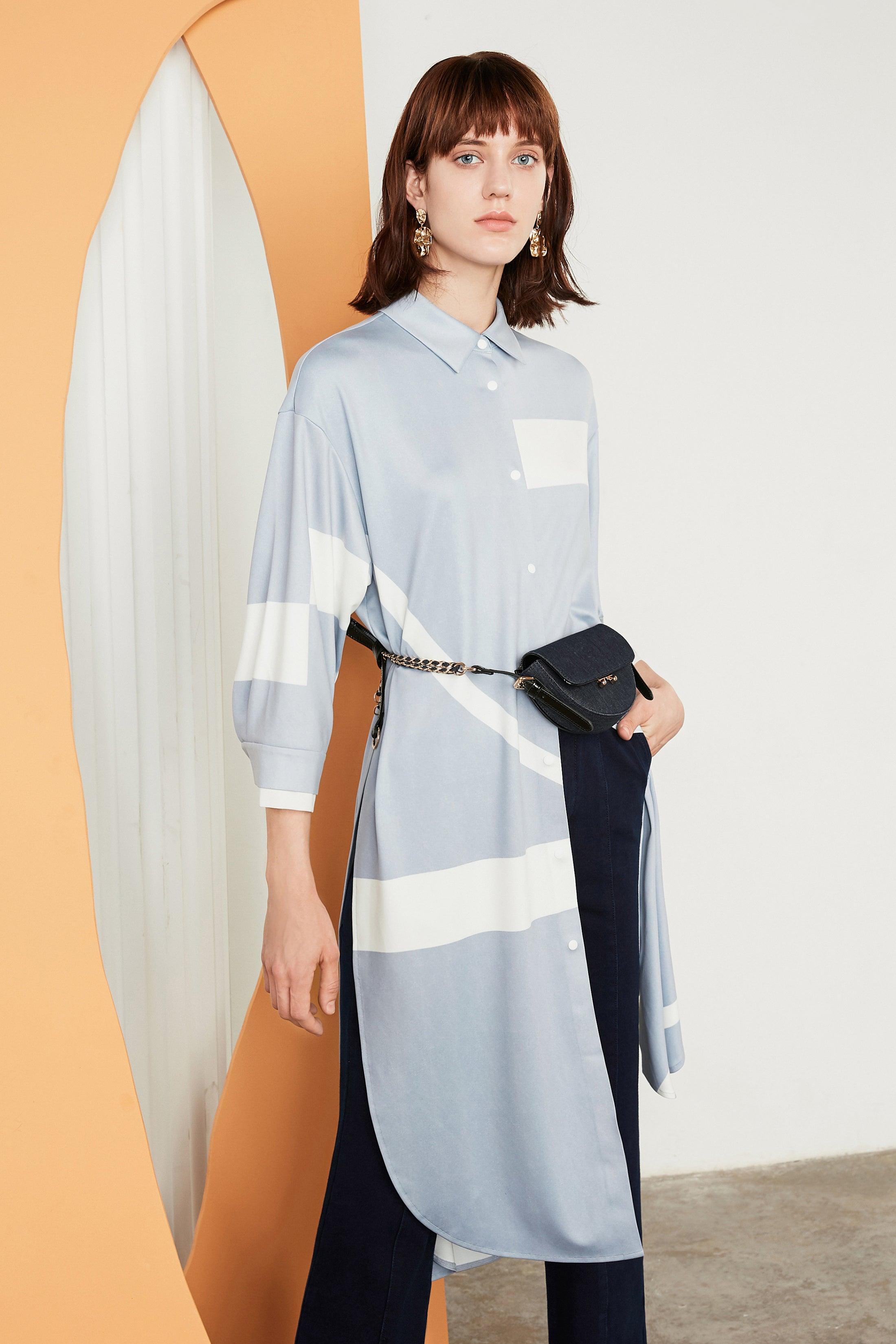 Lily - Chemise - Indigo