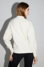 Cardigan Mira Naturel 100% Laine Extra Vierge Fabriqué Au Portugal