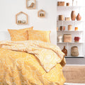 Sunshine - Parure De Lit Motif 11.31 - Jaune
