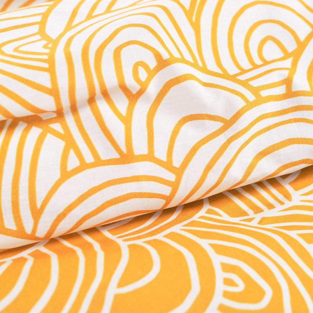 Sunshine - Parure De Lit Motif 11.31 - Jaune