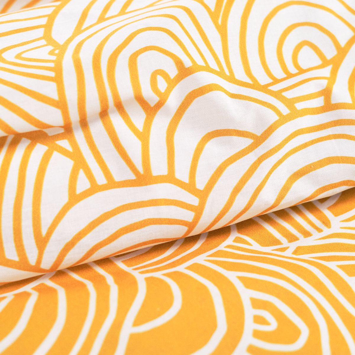 Sunshine - Parure De Lit Motif 11.31 - Jaune