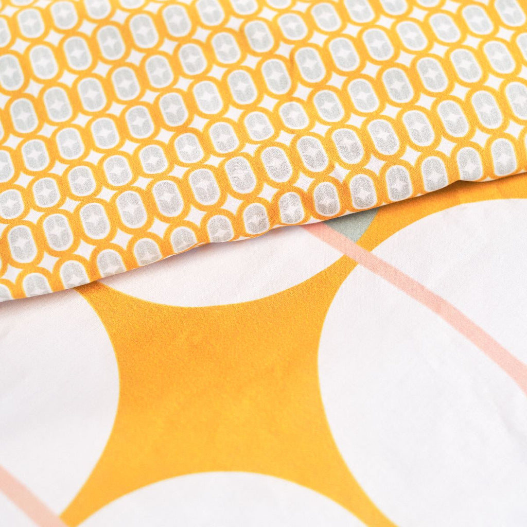 Sunshine - Parure De Lit Motif 11.32 - Jaune