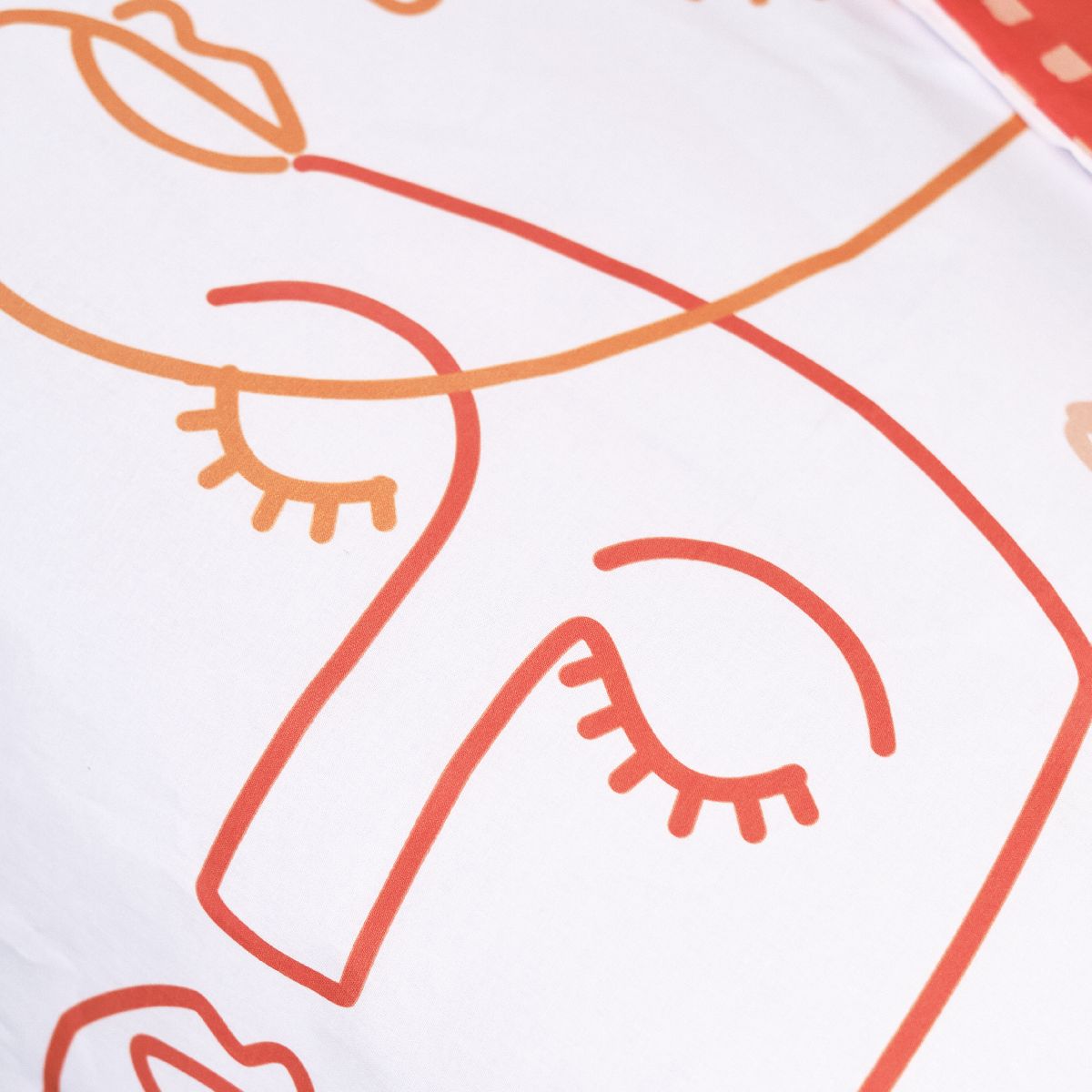 Sunshine - Parure De Lit Motif 11.40 - Orange