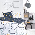 Sunshine - Parure De Lit Motif 11.41 - Blanc