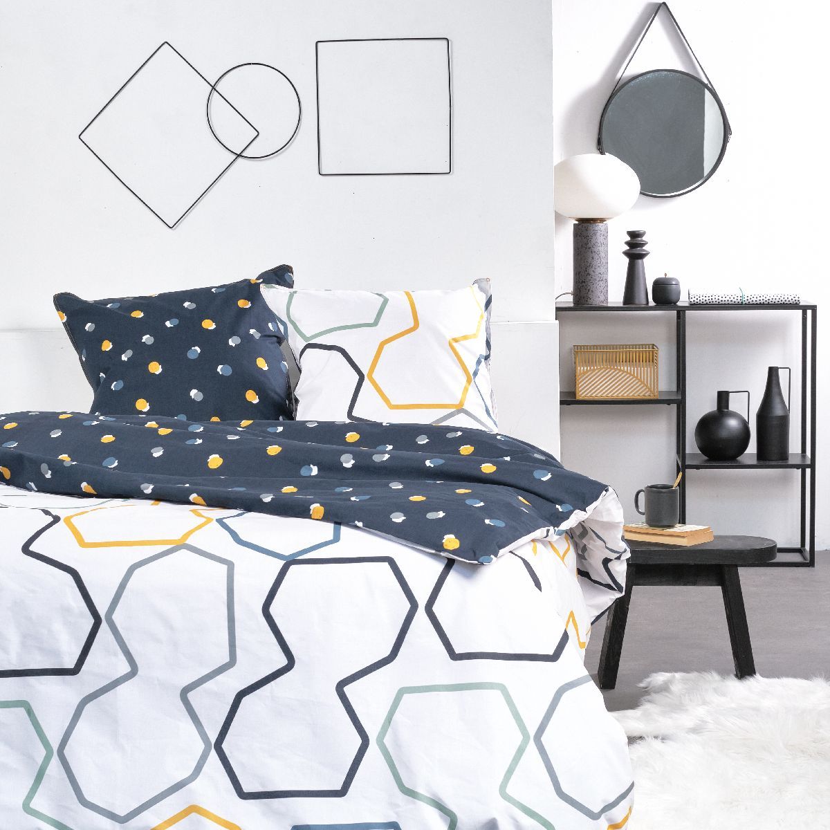 Sunshine - Parure De Lit Motif 11.41 - Blanc