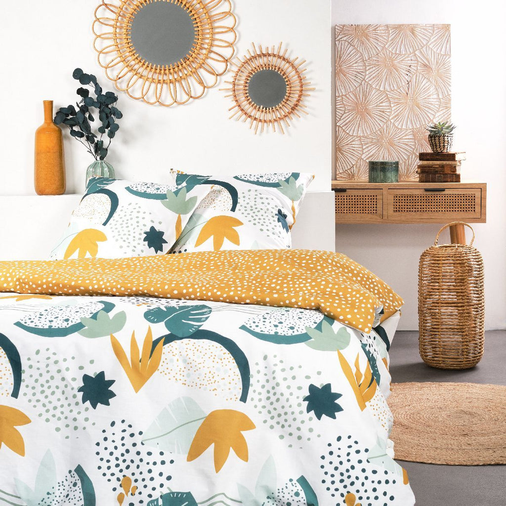 Sunshine - Parure De Lit Motif 11.52 - Blanc