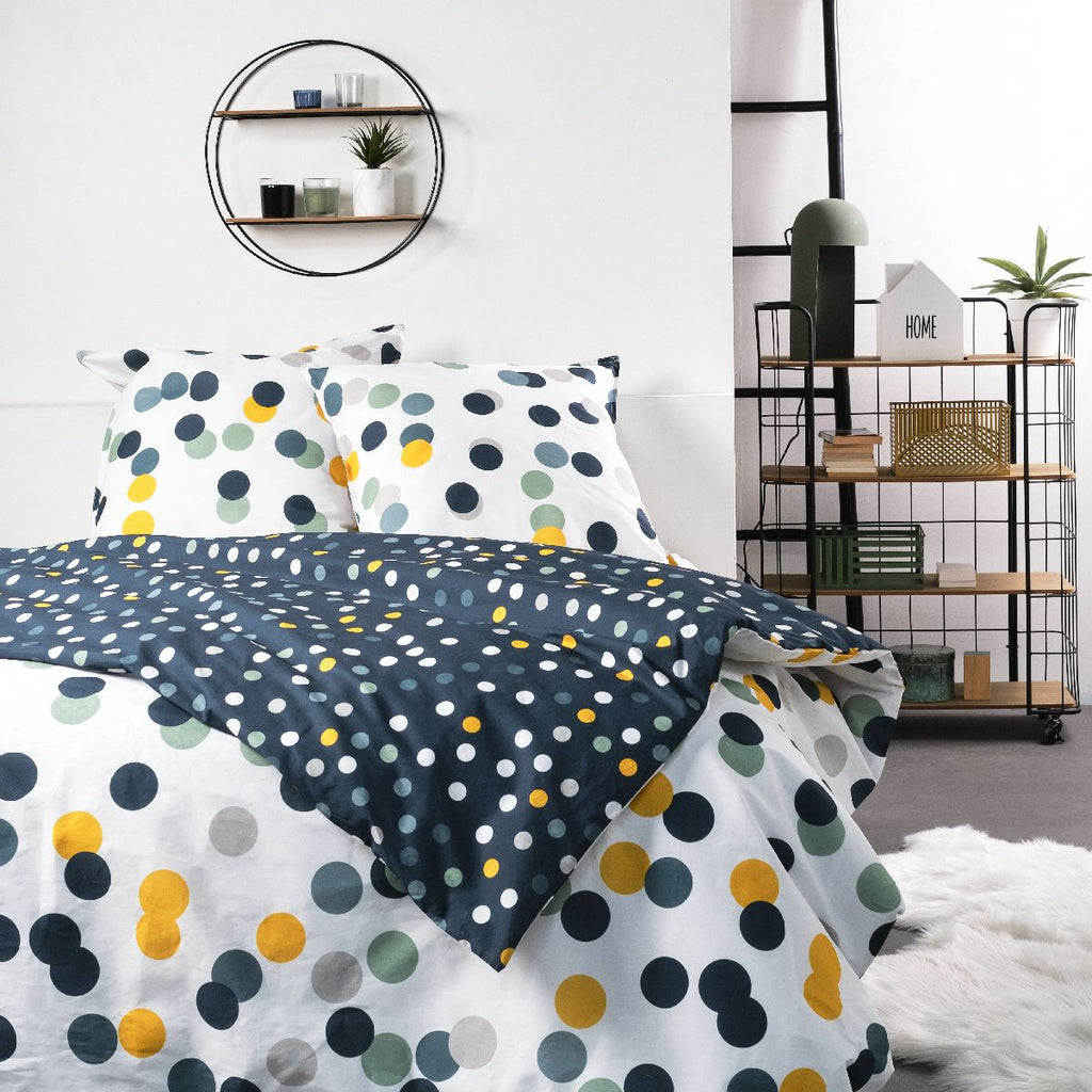 Sunshine - Parure De Lit Motif 11.59 - Blanc