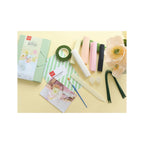 Kit Diy Home Déco - Mes Fleurs En Papier Crépon