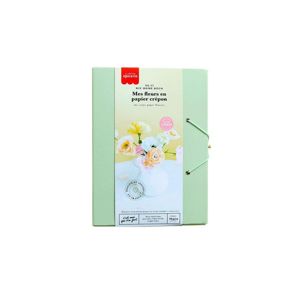 Kit Diy Home Déco - Mes Fleurs En Papier Crépon