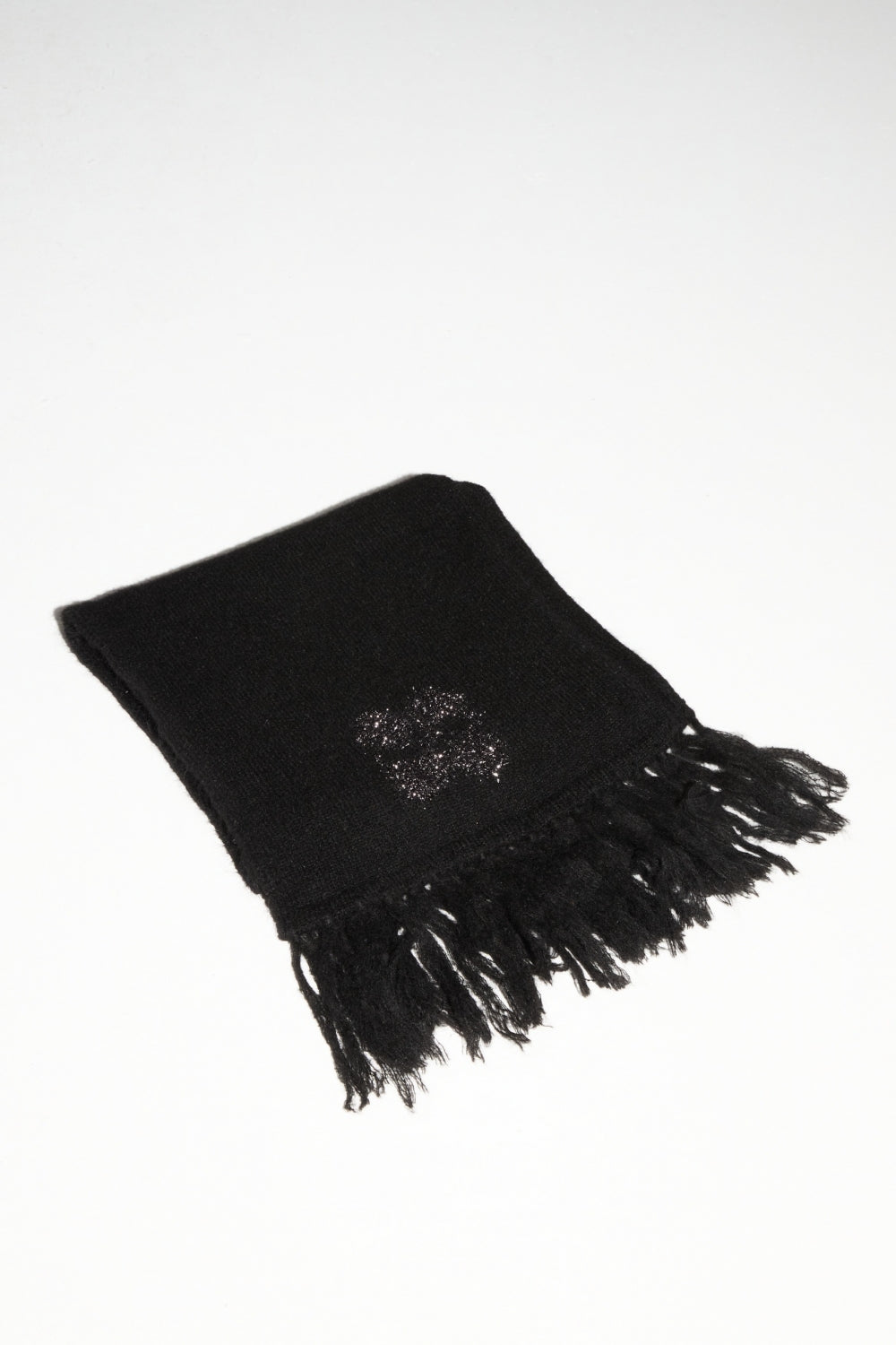 Echarpe Chill Black 100% Laine Extra Vierge Fabriqué Au Portugal