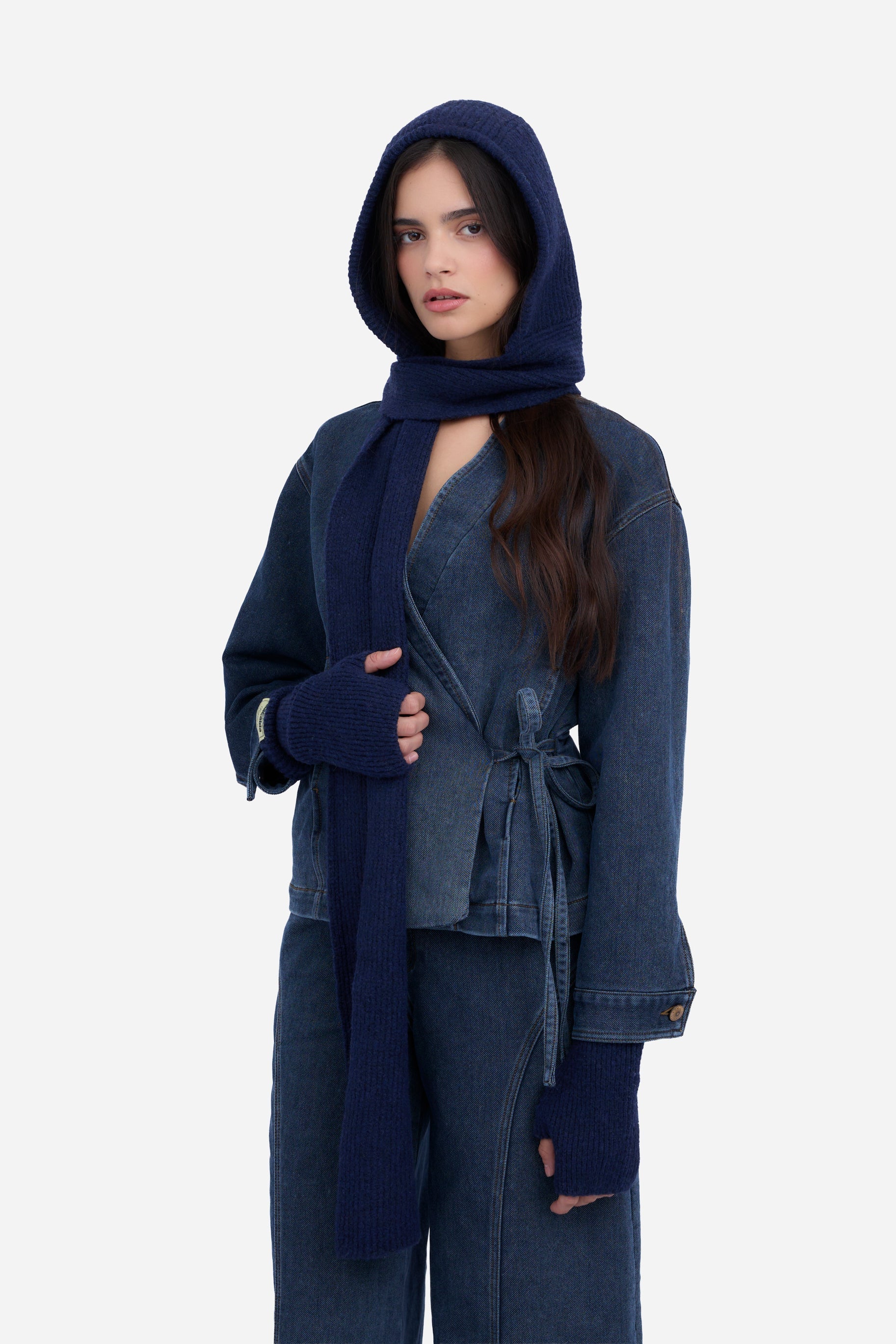 Moufles Bleu Marine