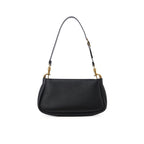 Chloe Leather Marcie Shoulder Bag - Black - Femme