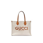 Gucci Medium Tote Handle Bag - Beige - Femme