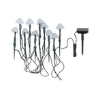 Champy - Décoration Lumineuse Solaire - Plastique - Blanc
