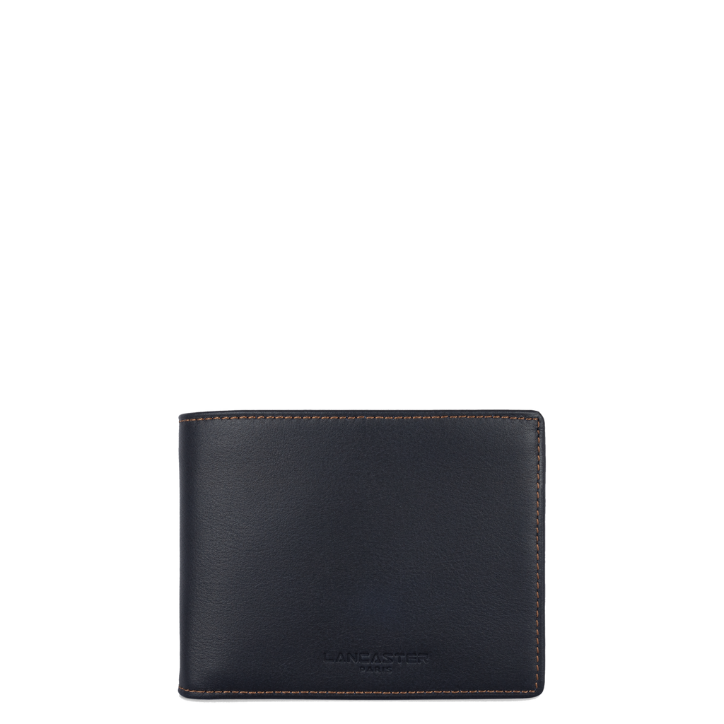 porte-cartes - soft vintage homme #couleur_bleu-fonc-camel