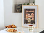 Coffret Peinture Au Numéro - Petit Pinceau - Boulangeries Parisiennes Par Ananya Bhandari
