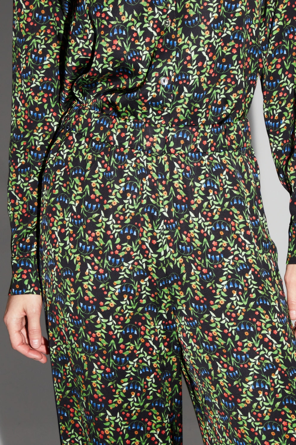 Pantalon Eva Radical Bloom Fabriqué En Italie