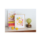 Coffret Peinture Au Numéro - Petit Pinceau - Citrons De Menton Par La Petite Epicerie