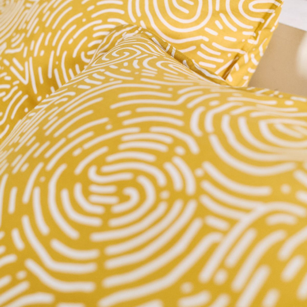 Sunshine - Parure De Lit Motif 12.24 - Jaune