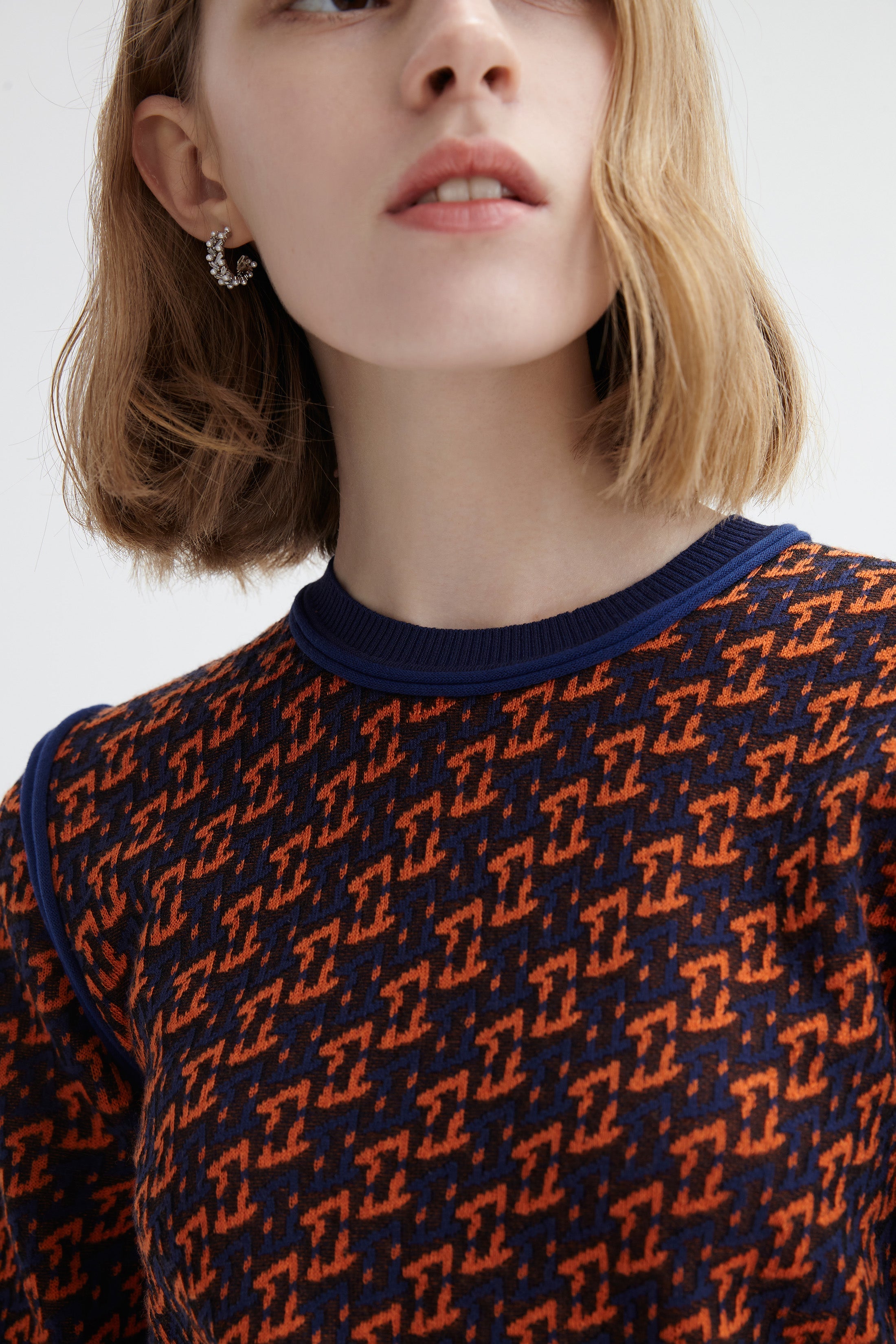 Lily - Tricots - Orange Fluo