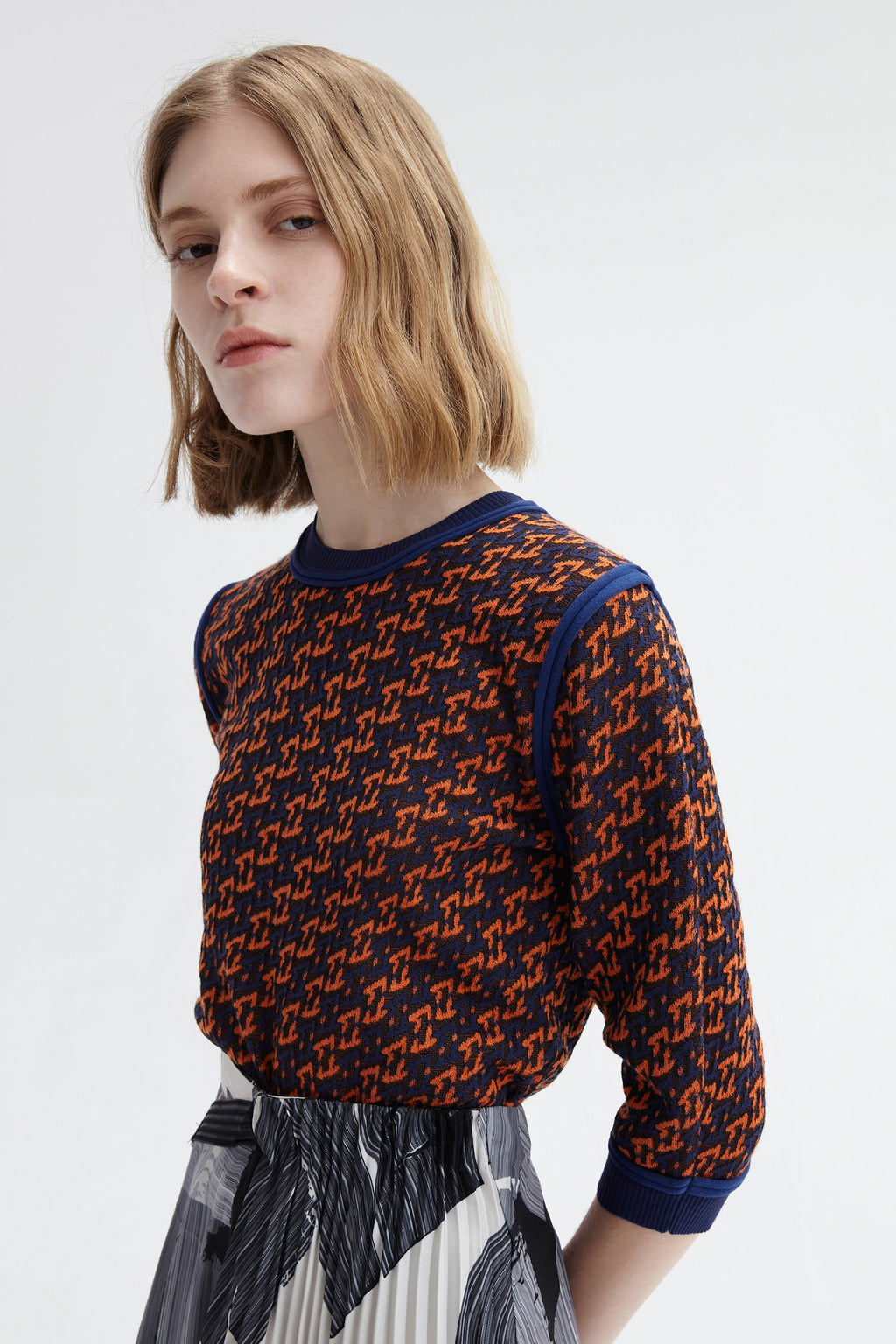 Lily - Tricots - Orange Fluo
