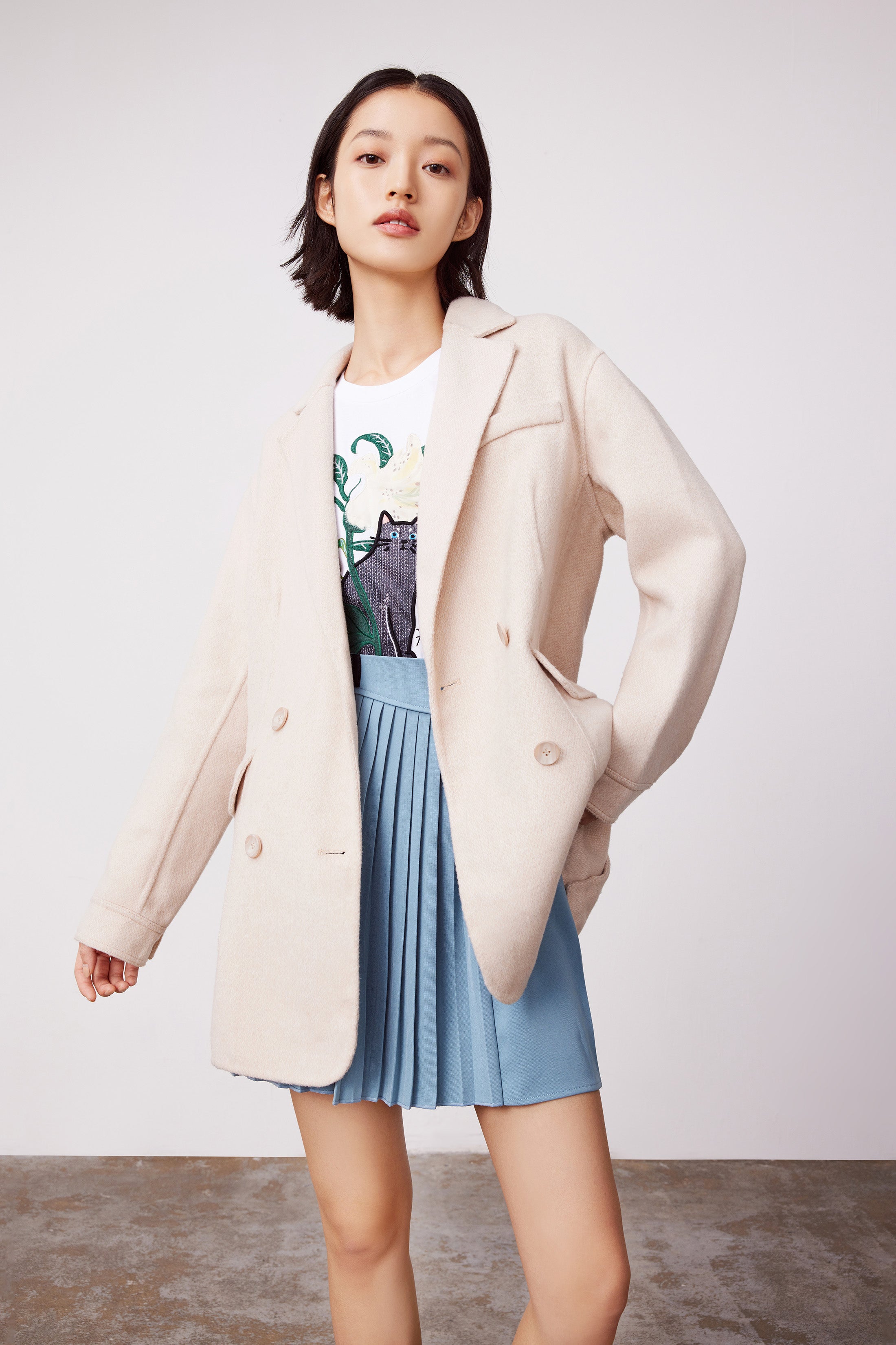Lily - Manteau - Or Clair
