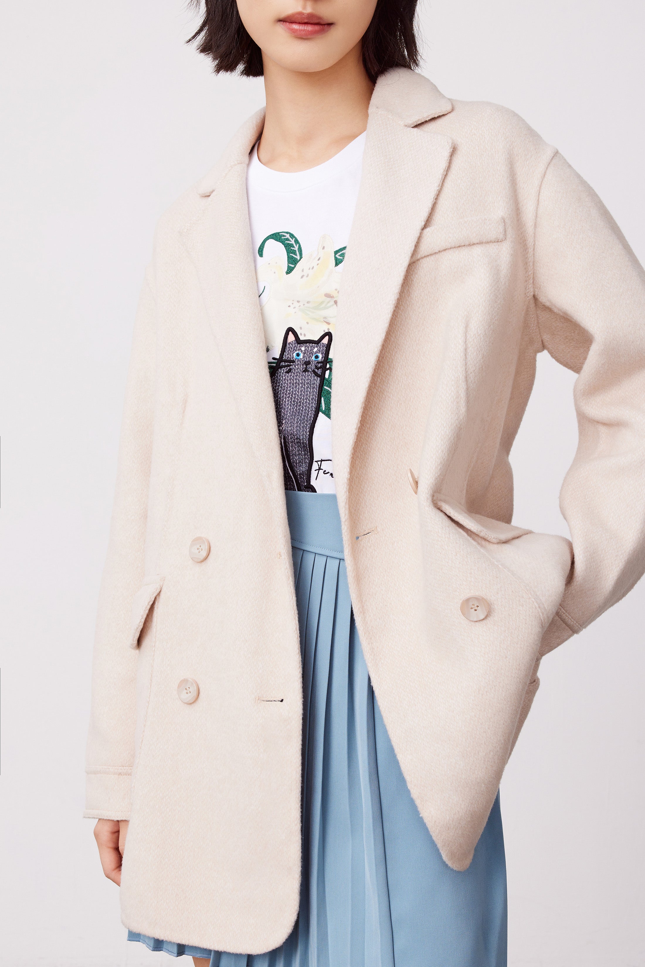 Lily - Manteau - Or Clair
