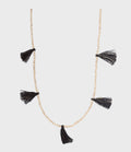 Sab And Sab - Sautoir Mini Ines Pompon Lurex - Femme