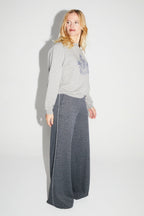 Pantalon Charlie Geo Blue Fabriqué En Italie