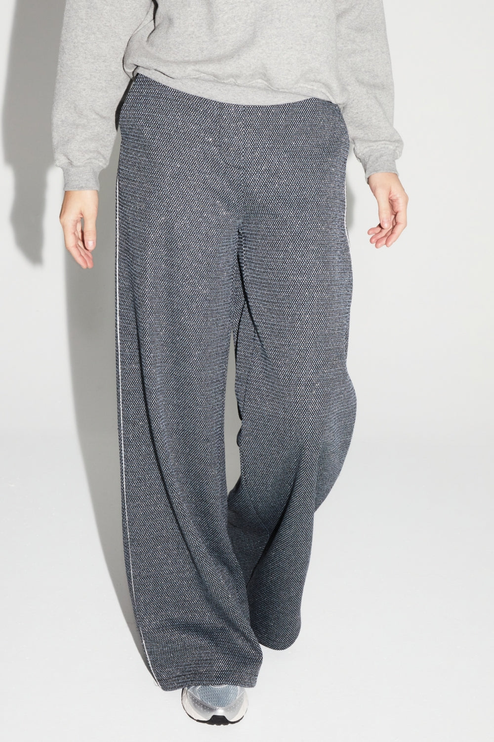 Pantalon Charlie Geo Blue Fabriqué En Italie