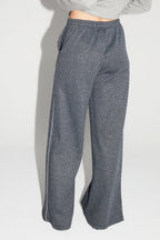 Pantalon Charlie Geo Blue Fabriqué En Italie
