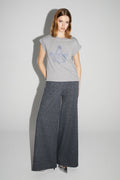 T-Shirt Robbie Blason Silver Fabriqué Au Portugal
