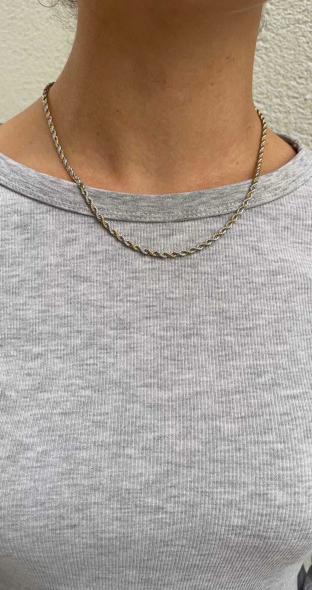 Collier Thin Braided
