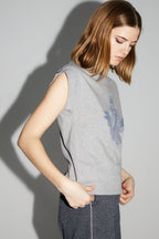 T-Shirt Robbie Blason Silver Fabriqué Au Portugal
