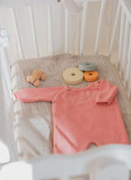 Combinaison En Coton Petits Chats - Bouton De Rose