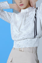Lily - Pull-Over - Blanc