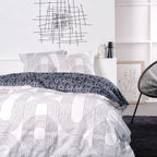 Sunshine - Parure De Lit Motif 13.40 - Blanc