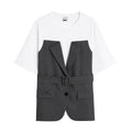 Lily - Haut - Gris