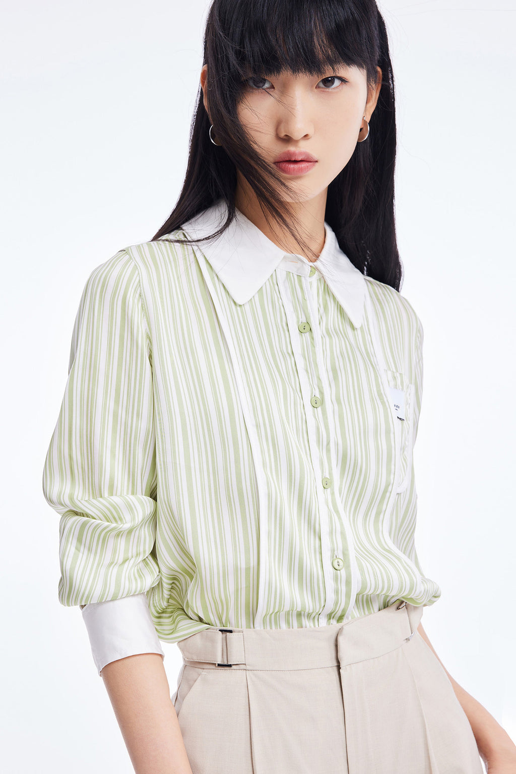 Lily - Chemise - Vert Clair