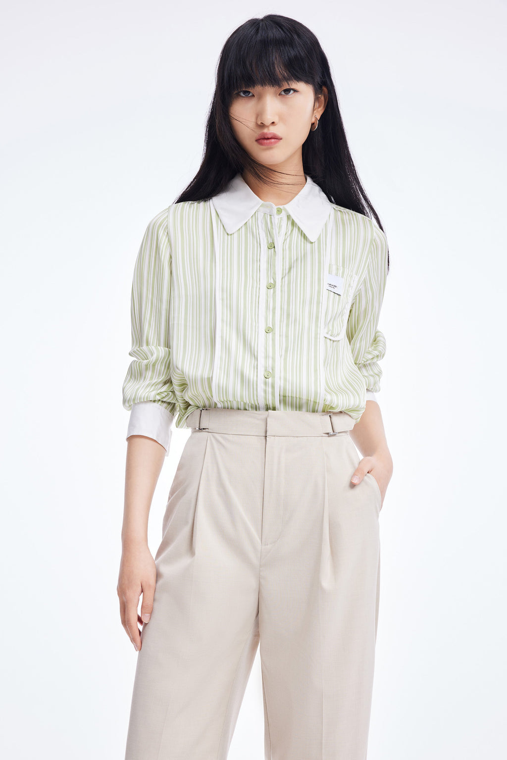 Lily - Chemise - Vert Clair