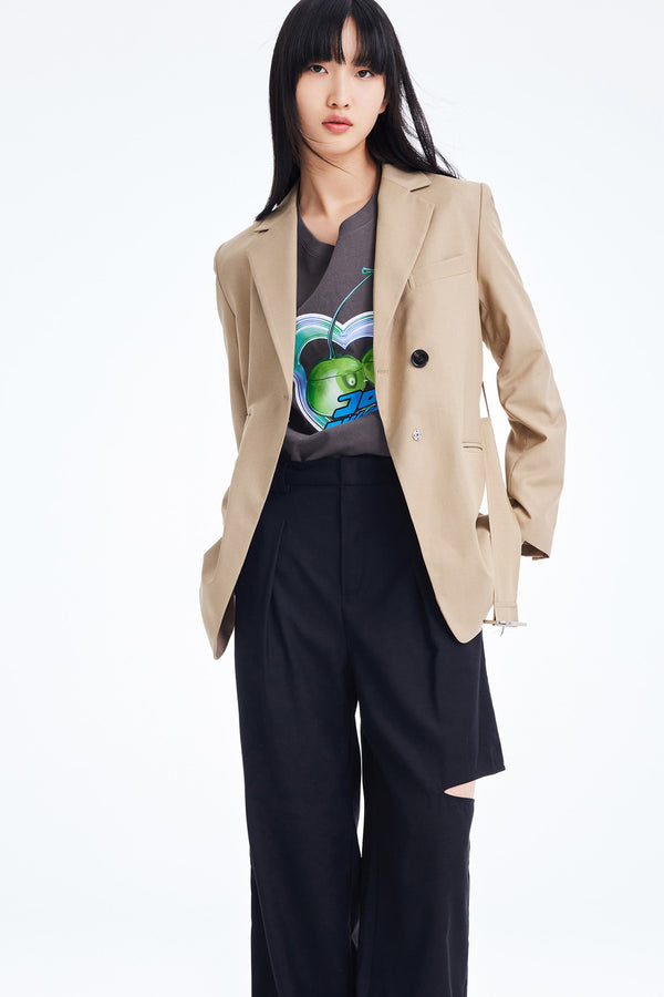 Lily - Blazer - Marron