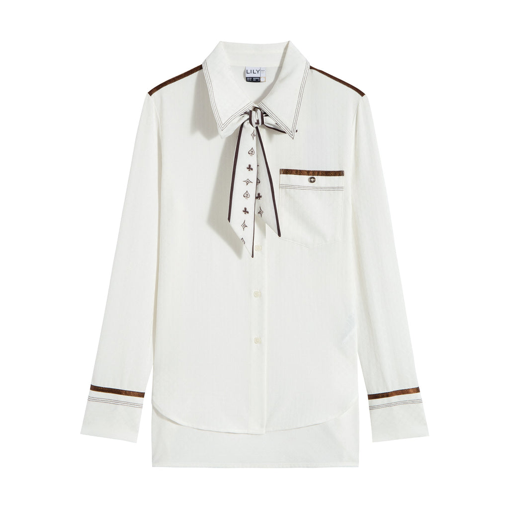 Lily - Chemise - Blanche