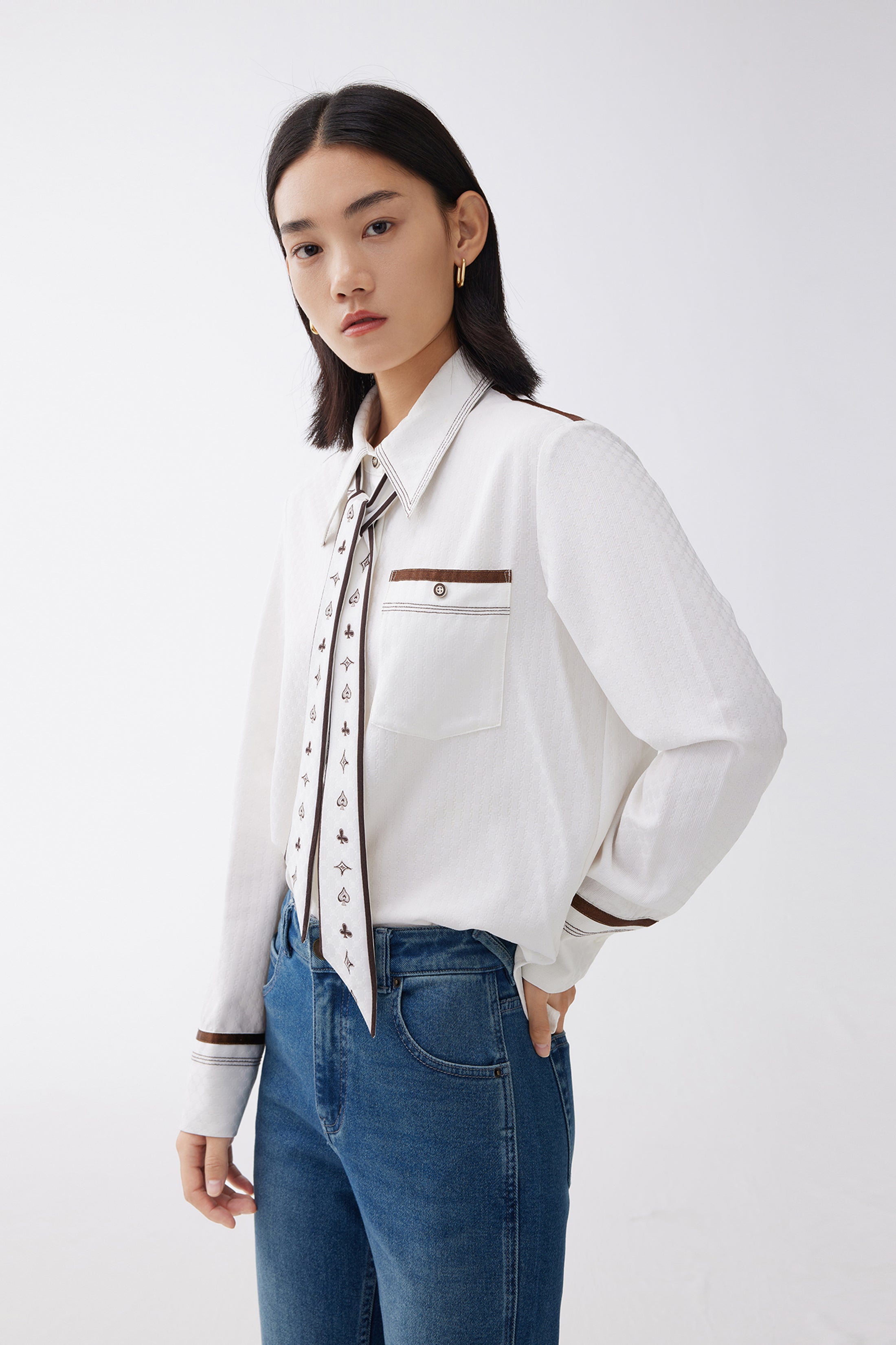 Lily - Chemise - Blanche
