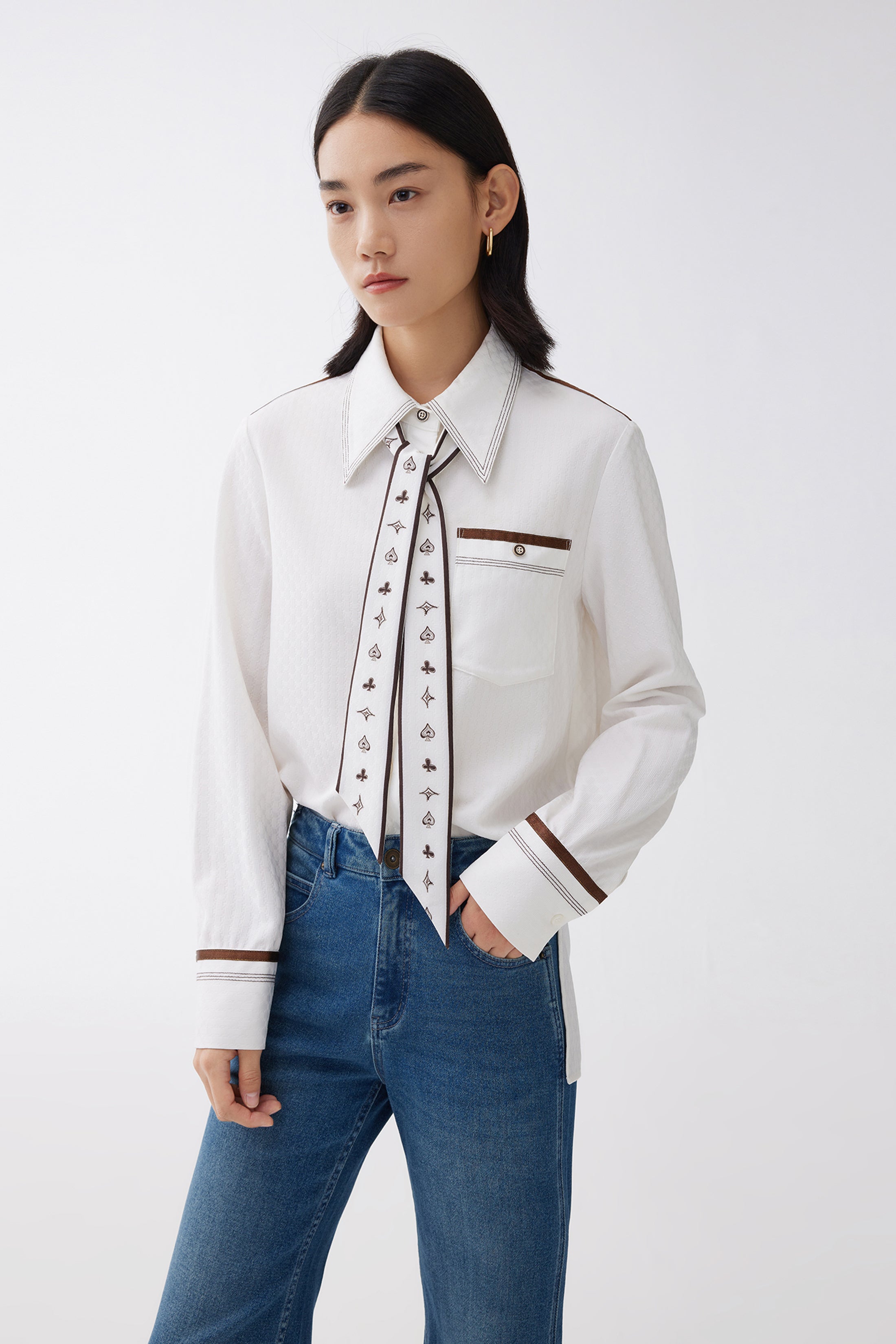 Lily - Chemise - Blanche