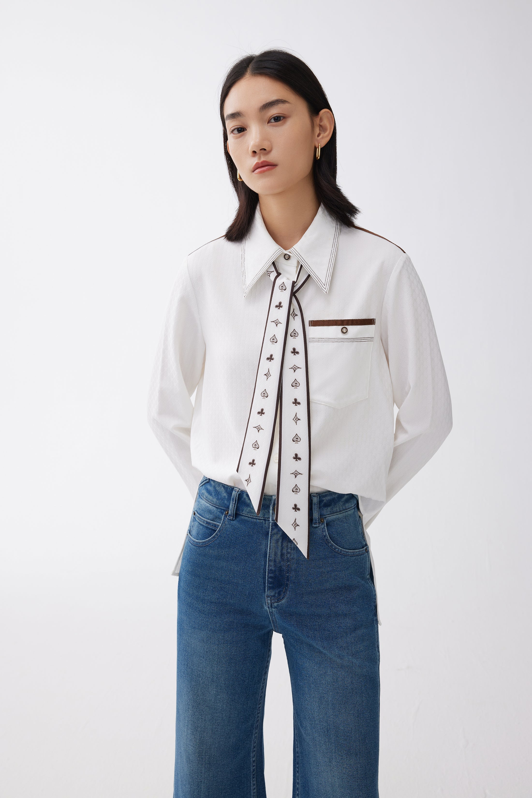 Lily - Chemise - Blanche