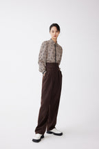 Lily - Pantalon - Café