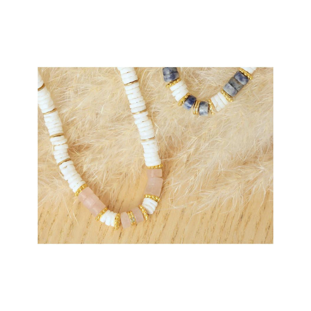 Kit Diy Bijouterie - Mon Collier En Perles Heishi Et Jaspe