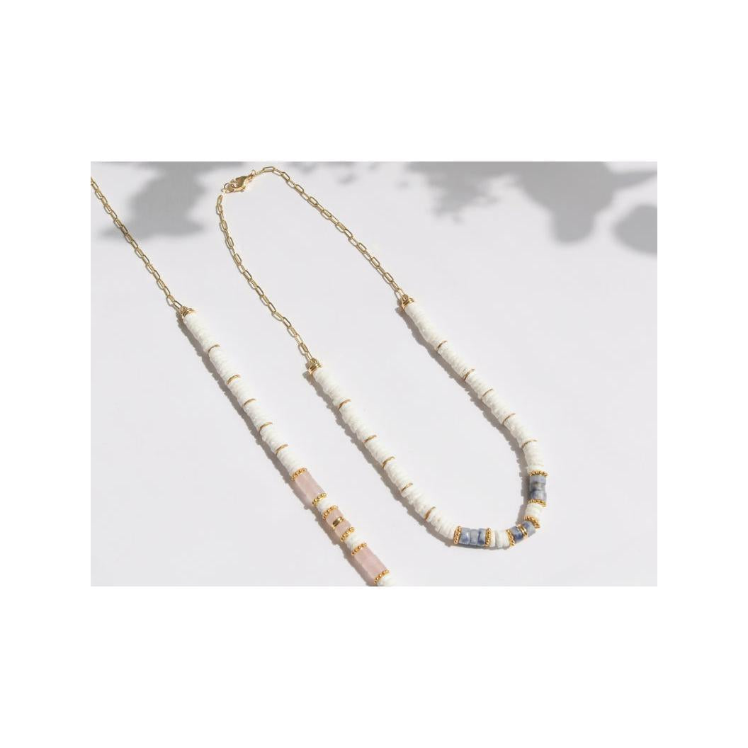 Kit Diy Bijouterie - Mon Collier En Perles Heishi Et Jaspe